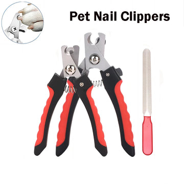 Pet Nail Clippers with Grip Handle