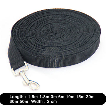 Long Nylon Dog Training Lead