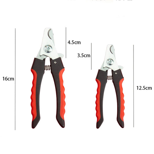 Pet Nail Clippers with Grip Handle